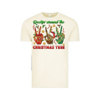 Vintage Arctic Rockin' Around The Christmas Tree Vintage Tee - BundleAndBundleShop