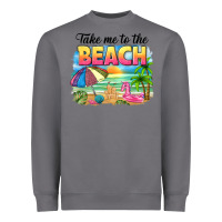 Storm take me to the beach Heavyweight Sweatshirt - NancyCooperArtShop