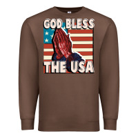 God Bless The Usa Premium Sweatshirt | Teevron