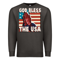 Smoke God Bless the USA Premium Sweatshirt - FaDigitalArtStudio
