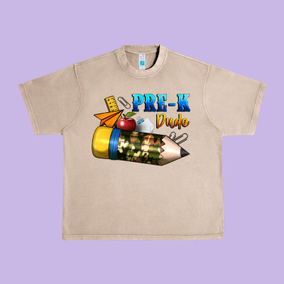 Pre K Dude Urban Heavy Tee Designed By Bundleandbundleshop