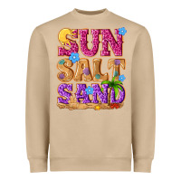 Mushroom sun salt sand summer Heavyweight Sweatshirt - NancyCooperArtShop