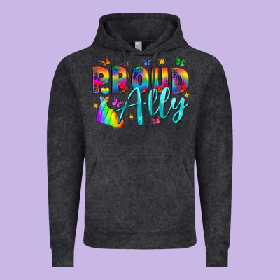 Western Proud Ally Vintage Hoodie Designed By Bundleandbundleshop