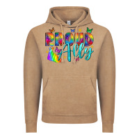 Vintage Coffee Western Proud Ally Vintage Hoodie - BundleAndBundleShop