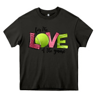 Asphalt for the love of the game tennis Heavy Core Tee - Jasminsmagicworld