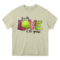 Mossy for the love of the game tennis Heavy Core Tee - Jasminsmagicworld