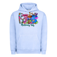 Pigment Grape Ice easter pharmacy Urban Hoodie - CowhideDigitalArt