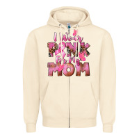 Sandshell i wear pink for my mom Zipper Hoodie - CowGirlArtShop