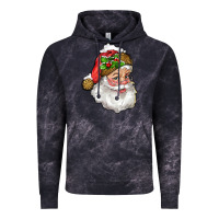 Cloud Black santa with snow Vintage Hoodie - RanaPortraitStore