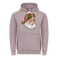 Vintage Zinc santa with snow Vintage Hoodie - RanaPortraitStore