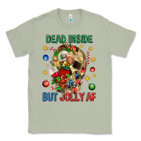 Matcha Dead Inside But Jolly Af Classic Tee - BundleAndBundleShop