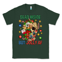 Sports Green Dead Inside But Jolly Af Classic Tee - BundleAndBundleShop