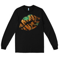 Black Tiger Lips Long Sleeve Tee - Bettercallsaul