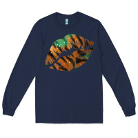 Navy Tiger Lips Long Sleeve Tee - Bettercallsaul