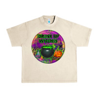Halloween Round Earrings Urban Heavy Tee | Teevron
