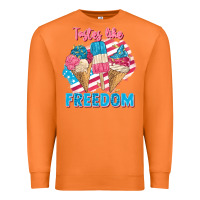 Carrot Tastes like freedom 4th of July Premium Sweatshirt - FaDigitalArtStudio