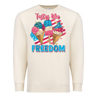 Sandshell Tastes like freedom 4th of July Premium Sweatshirt - FaDigitalArtStudio