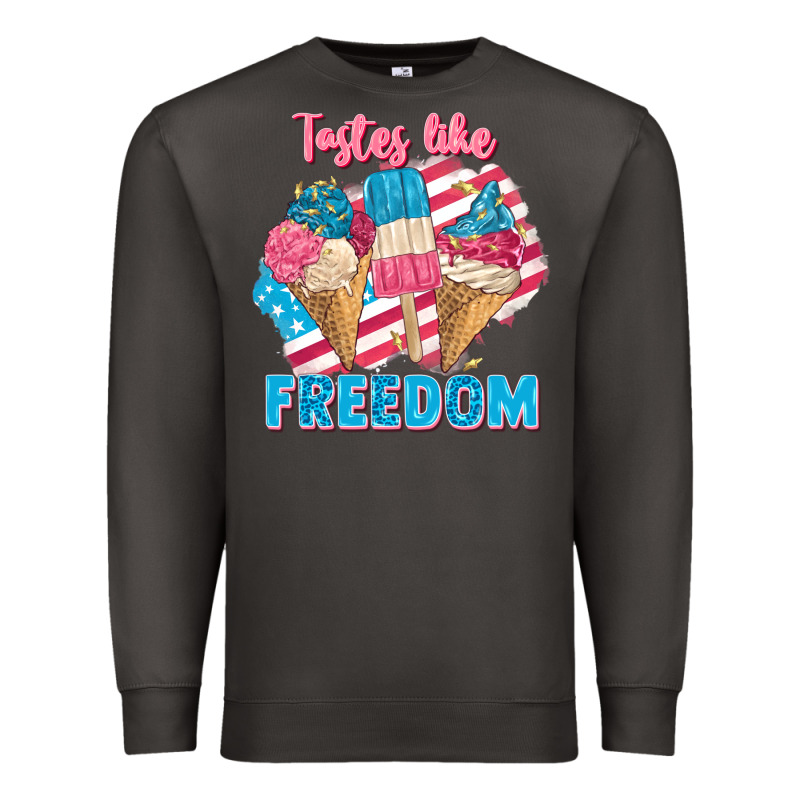 Tastes Like Freedom 4th Of July Premium Sweatshirt by FaDigitalArtStudio | Teevron