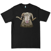 Black rambouillet sheep head Premium Tee - LillyAllenDesigns