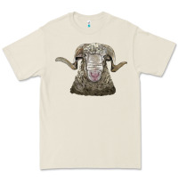 Bone rambouillet sheep head Premium Tee - LillyAllenDesigns