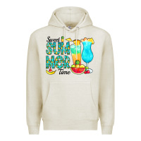 Oatmeal Heather sweet summer time pineapple Premium Hoodie - CowCowDesign