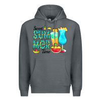 Rock sweet summer time pineapple Premium Hoodie - CowCowDesign