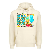 Sandshell sweet summer time pineapple Premium Hoodie - CowCowDesign