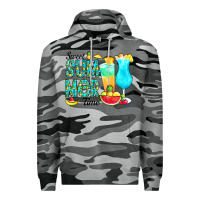 Slate Camo sweet summer time pineapple Premium Hoodie - CowCowDesign