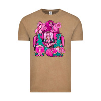 Vintage Coffee Breast Cancer Gnomies Truck Vintage Tee - BundleAndBundleShop