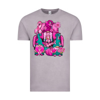 Vintage Zinc Breast Cancer Gnomies Truck Vintage Tee - BundleAndBundleShop