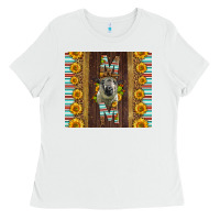 White Western Hampshire Sheep Mom Ladies Tee - LillyAllenDesigns