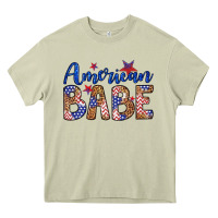 Mossy american babe Heavy Core Tee - LillyAllenDesigns