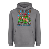 Storm Life Is Better With Coffee And Plants Cactus Coffe Heavyweight Hoodie - FaDigitalArtStudio
