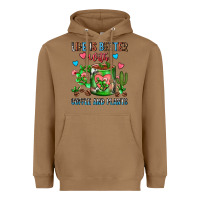 Toasted Coconut Life Is Better With Coffee And Plants Cactus Coffe Heavyweight Hoodie - FaDigitalArtStudio