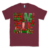 Burgundy Christmas Mimi Elf Classic Tee - BundleAndBundleShop