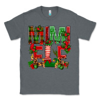Charcoal Heather Christmas Mimi Elf Classic Tee - BundleAndBundleShop