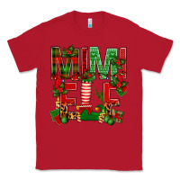 Red Christmas Mimi Elf Classic Tee - BundleAndBundleShop