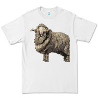 White merino wool sheep Premium Tee - LillyAllenDesigns
