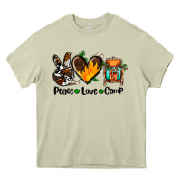 Mossy peace love camp ado Heavy Core Tee - AdoDesignShop
