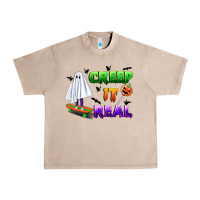 French Oak creep it real Urban Heavy Tee - BundleAndBundleShop