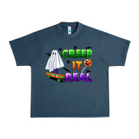 Midnight Navy creep it real Urban Heavy Tee - BundleAndBundleShop