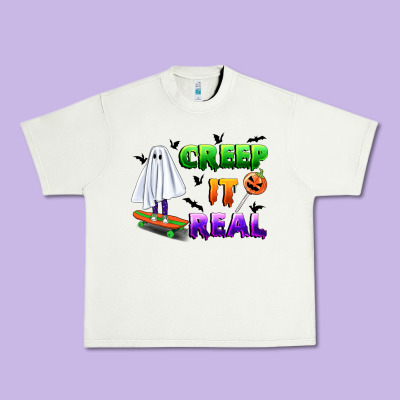 Creep It Real Urban Heavy Tee Designed By Bundleandbundleshop