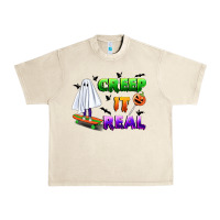 Sandshell creep it real Urban Heavy Tee - BundleAndBundleShop