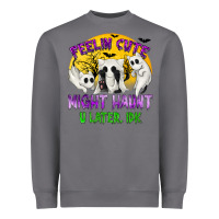 Storm feeling cute might haunt u later tbw Heavyweight Sweatshirt - texasbilliewilder