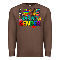 Chestnut love has no gender pride Premium Sweatshirt - FaDigitalArtStudio
