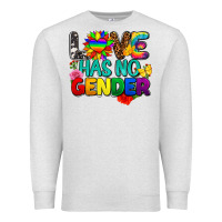 Oatmeal Heather love has no gender pride Premium Sweatshirt - FaDigitalArtStudio