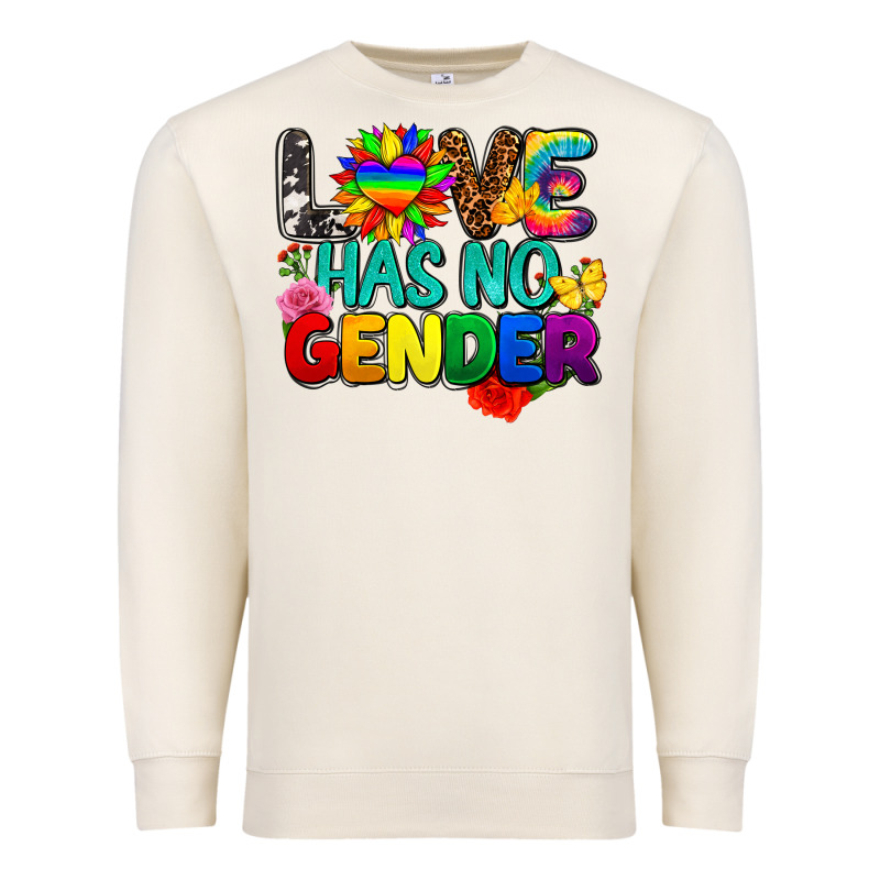 Love Has No Gender Pride Premium Sweatshirt by FaDigitalArtStudio | Teevron