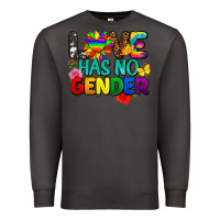 Smoke love has no gender pride Premium Sweatshirt - FaDigitalArtStudio