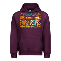Mauve Wine i teach the cutest pumpkins in the patch Urban Hoodie - CowhideDigitalArt