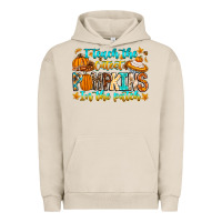 Pigment French Oak i teach the cutest pumpkins in the patch Urban Hoodie - CowhideDigitalArt